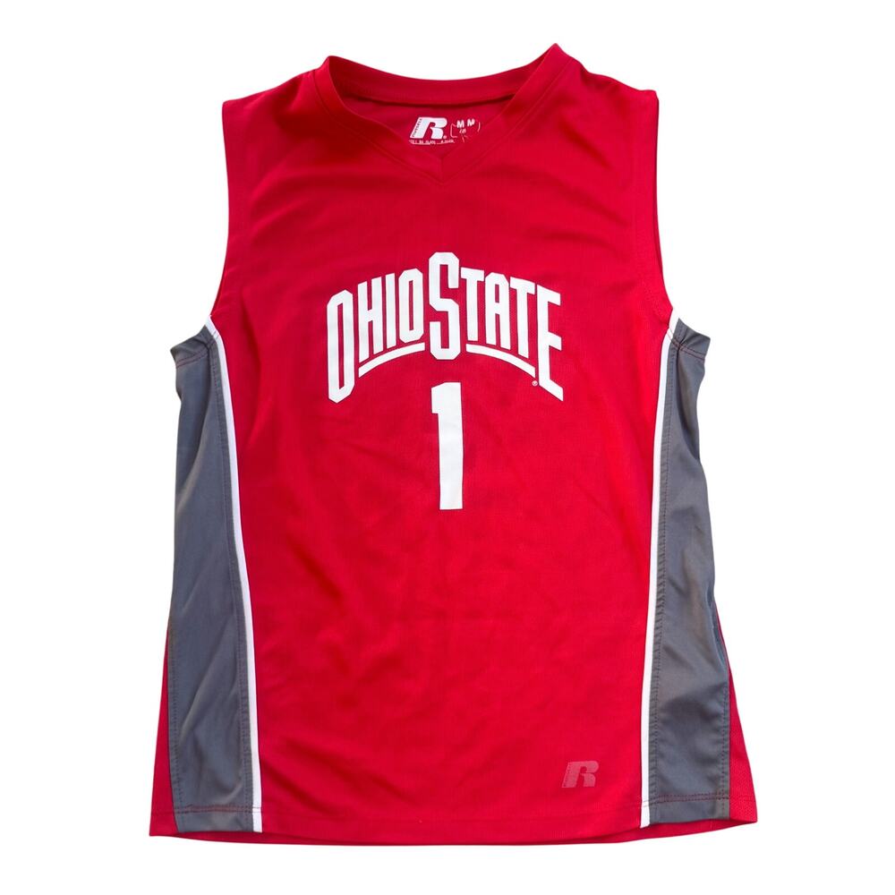 Youth Russell Ohio State Jersey Size Medium (8)